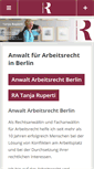 Mobile Screenshot of anwaltskanzlei-ruperti.de